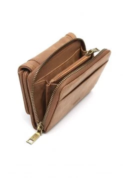 MISAKO BALANDRAU Portefeuille Brown Femme -Promos MISAKO Boutique 051f3d3b3e5f4e96b559a64a5486f79c