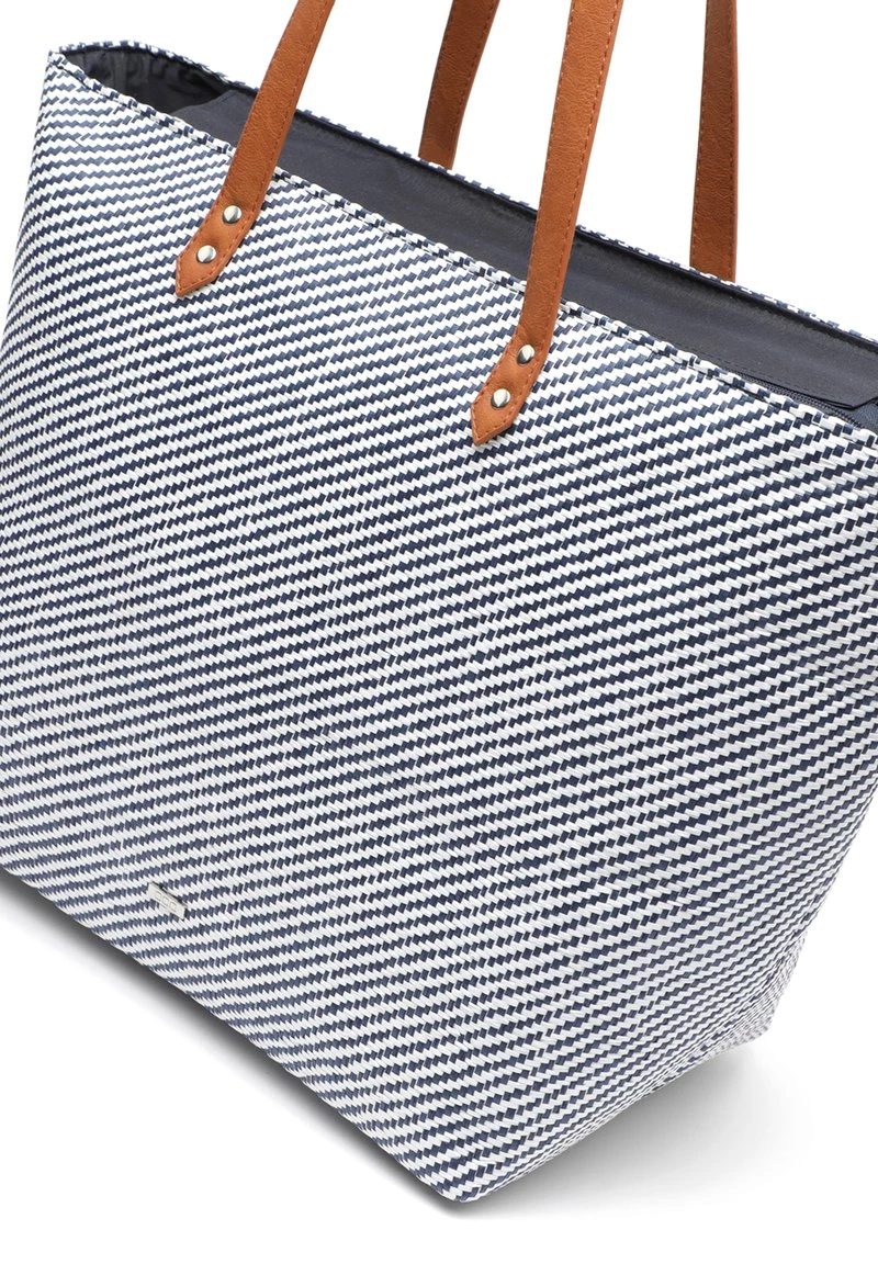 MISAKO LERA Cabas Dark Blue Femme 4 MISAKO LERA Cabas Dark Blue Femme – Image 4