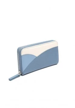 MISAKO MIX BIG Portefeuille Blue/white Femme -Promos MISAKO Boutique 0ecffc042f87454398c2f1d77d74dd0a