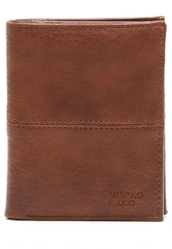 MISAKO Femme Portefeuille Camel