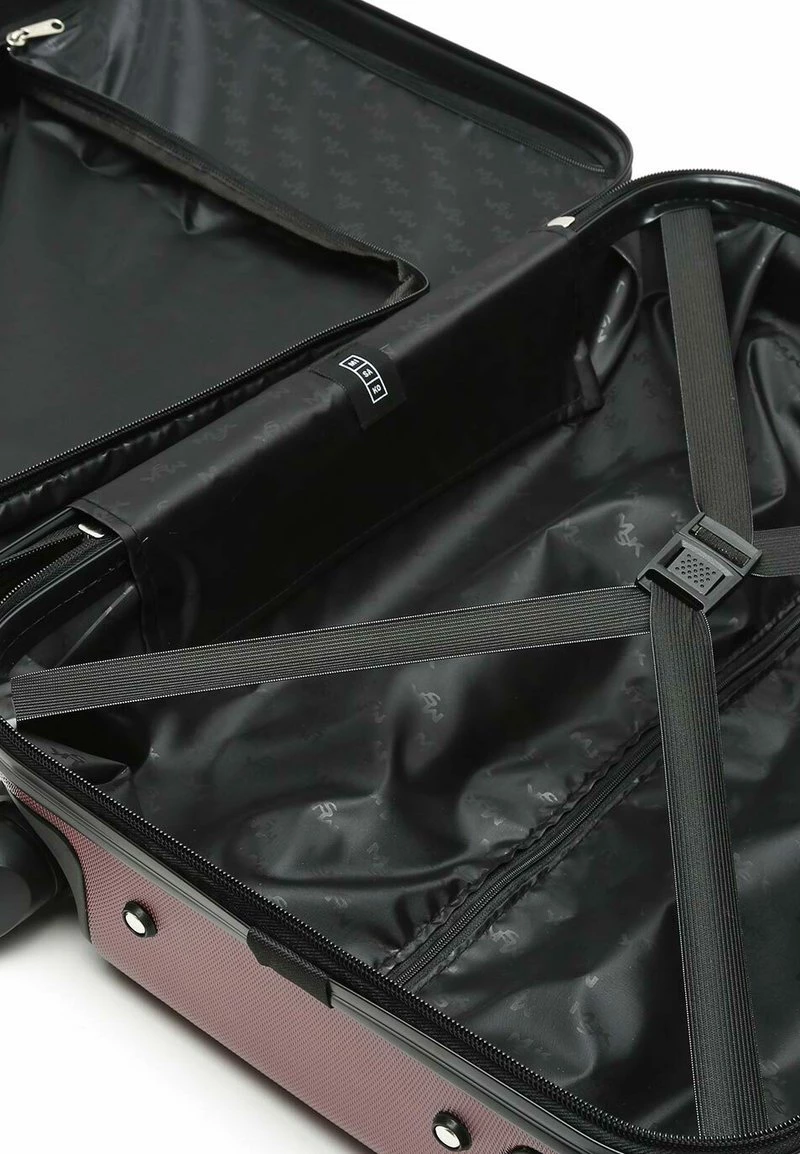 MISAKO Unisex LUISA Valise à Roulettes Bordeaux 6 MISAKO Unisex LUISA Valise à Roulettes Bordeaux – Image 6