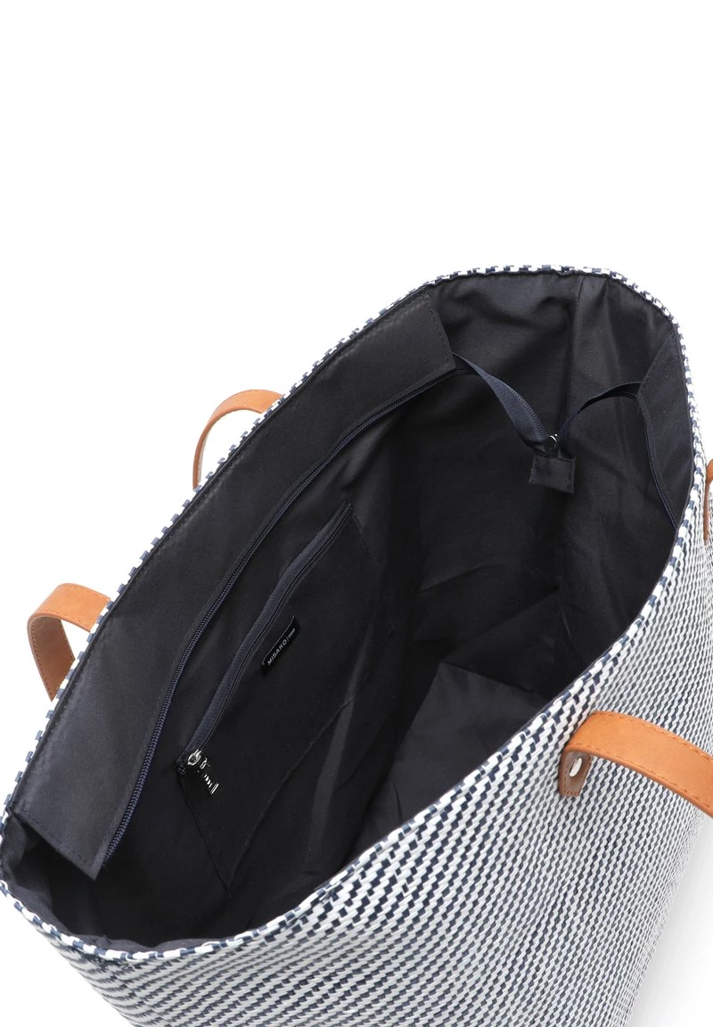 MISAKO LERA Cabas Dark Blue Femme 2 MISAKO LERA Cabas Dark Blue Femme – Image 2