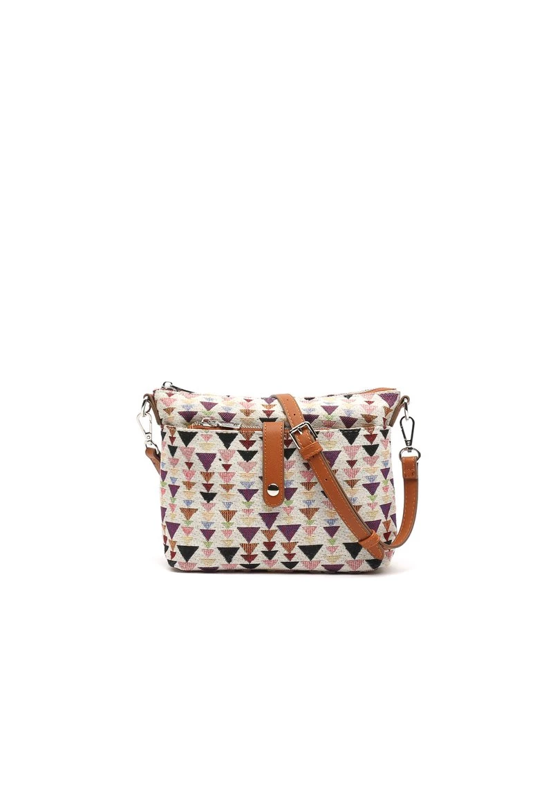 MISAKO TRIANGLES Sac Bandoulière Beige Femme 1 MISAKO TRIANGLES Sac Bandoulière Beige Femme