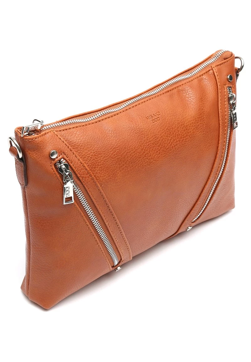 MISAKO CREMI Sac Bandoulière Camel Femme 3 MISAKO CREMI Sac Bandoulière Camel Femme – Image 3