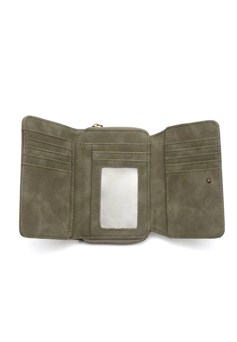 MISAKO BALANDRAU Portefeuille Green Femme 3 MISAKO BALANDRAU Portefeuille Green Femme – Image 3