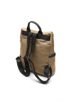 MISAKO TEGEO Sac à Dos Beige Femme -Promos MISAKO Boutique 31c915e910614e3db775df177e37d7af