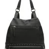 MISAKO Femme ENGRI Sac à Dos Black