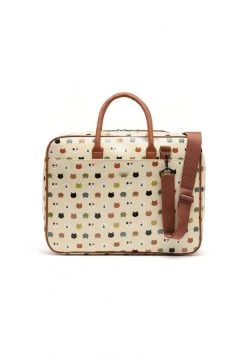 MISAKO Unisex Sac Ordinateur Beige