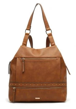 MISAKO ENGRI Sac à Dos Light Brown Femme