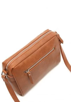 MISAKO Femme MENOR Sac Bandoulière Camel -Promos MISAKO Boutique 34d50cf8ae424c2289f9cc1b641697ac