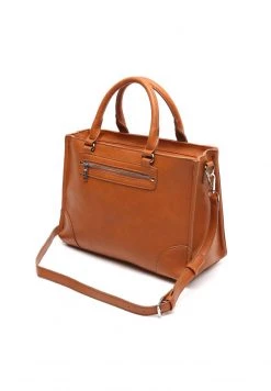 MISAKO BRISCA Sac à Main Camel Femme -Promos MISAKO Boutique 3880a0f530a74b01a8d3b90a1265b339