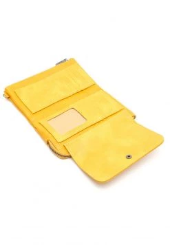 MISAKO DOUBLE Portefeuille Mustard Yellow Femme -Promos MISAKO Boutique 39499a8119b34f7a99e53faa93d62f1c