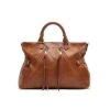 MISAKO SIGER Sac Week End Camel Femme