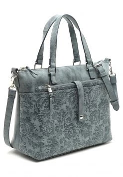 MISAKO Femme FRISE Sac à Main Blue 5 MISAKO Femme FRISE Sac à Main Blue -Promos MISAKO Boutique 3c4bc085e7814a0f8558920312dee253