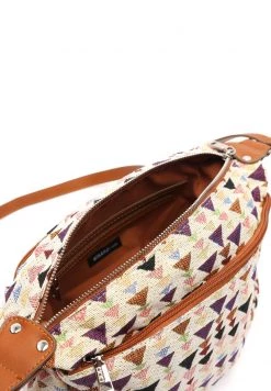 MISAKO Femme Sac Bandoulière Beige -Promos MISAKO Boutique 3eec3493f21d4fcea0bbb0abb4d82b28