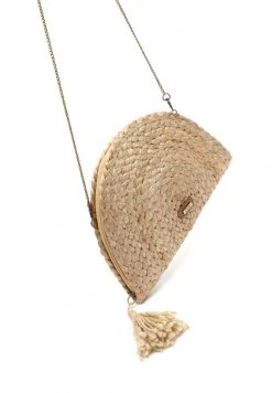 MISAKO Femme MADAGASCAR RAFFIA Sac Bandoulière Sand -Promos MISAKO Boutique 483524515d3e4b8b8faba71f20c3743a