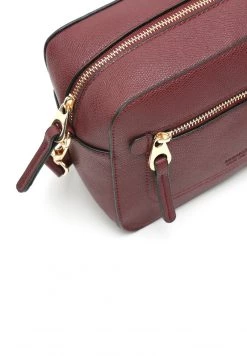 MISAKO Femme WORK MONEY POCKET Sac Bandoulière Bordeaux -Promos MISAKO Boutique 4af09291c62a469499a36907f6b19463
