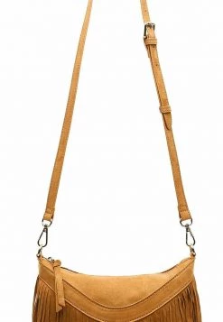MISAKO Femme FRINGITO Sac Bandoulière Camel -Promos MISAKO Boutique 4b248d748f204b2094ea11494e5dcd4a