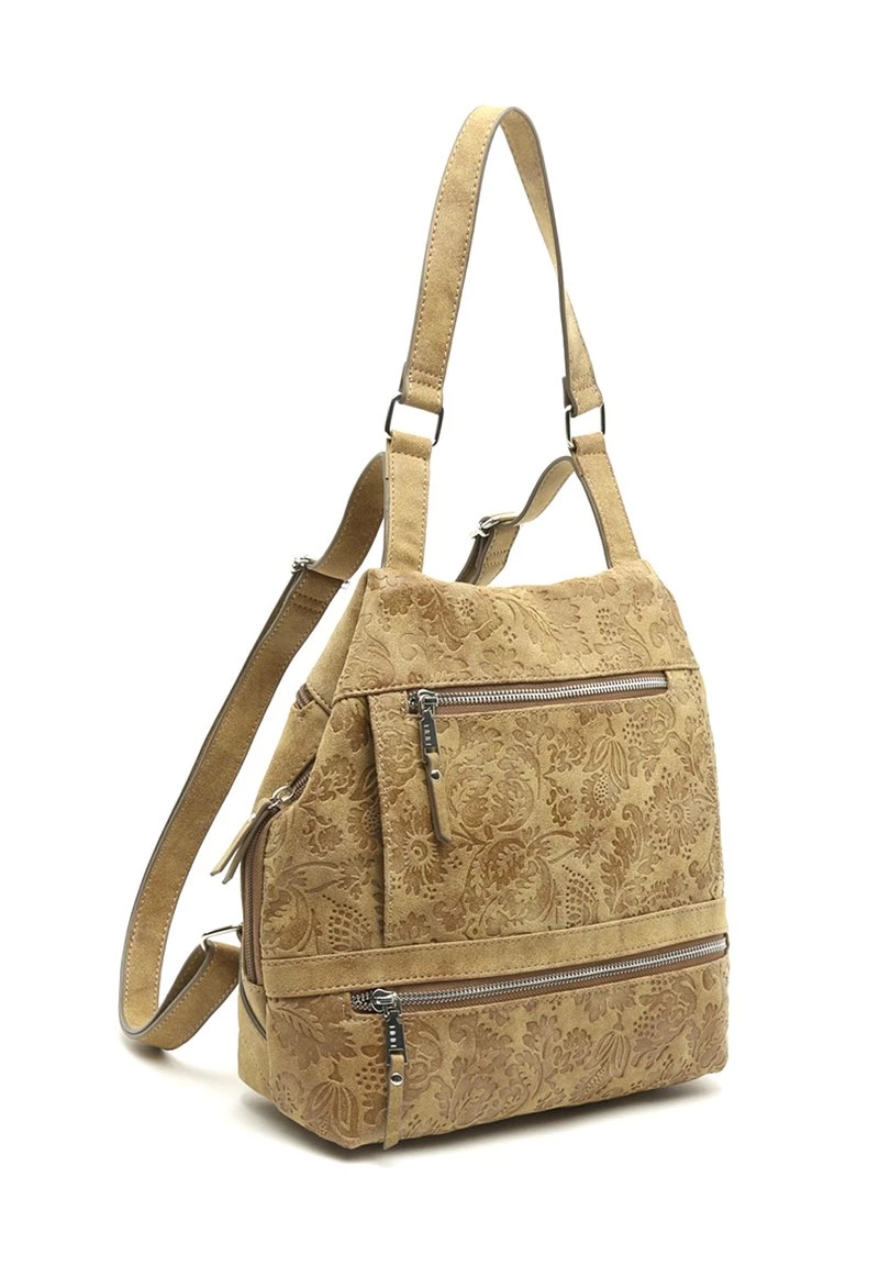 MISAKO Sac à Dos Camel Femme 2 MISAKO Sac à Dos Camel Femme – Image 2