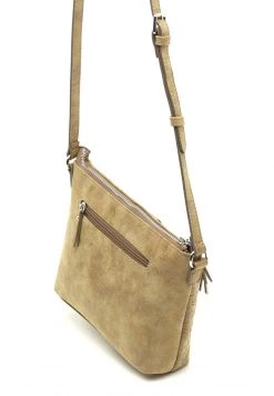 MISAKO FRISE Sac Bandoulière Camel Femme -Promos MISAKO Boutique 60173ad0d1604816b1aa033da72c8d68