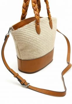 MISAKO TRENZO RAFFIA Sac à Main Sand Femme -Promos MISAKO Boutique 60f4791b677146d59f4bef6ecd41a78b