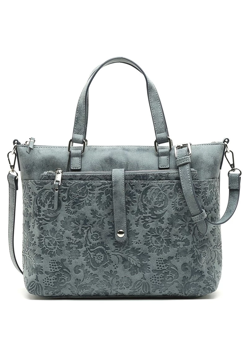 MISAKO Femme FRISE Sac à Main Blue 1 MISAKO Femme FRISE Sac à Main Blue