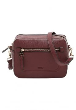 MISAKO Femme WORK MONEY POCKET Sac Bandoulière Bordeaux