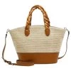 MISAKO TRENZO RAFFIA Sac à Main Sand Femme