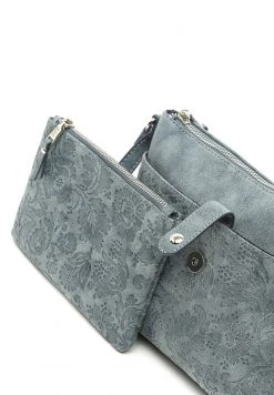 MISAKO Femme FRISE MONEY POCKET Sac Bandoulière Blue -Promos MISAKO Boutique 6f24d454843e4ac4ae3f1a8372e72add