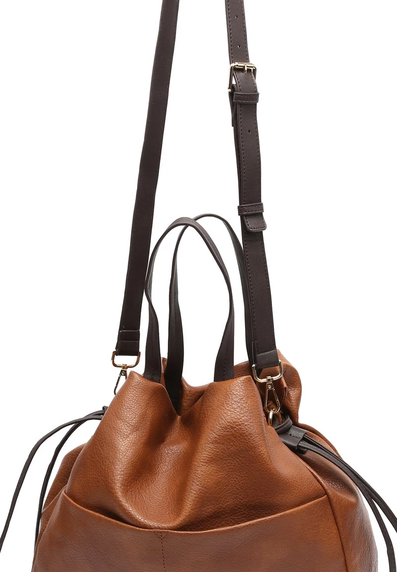 MISAKO Femme Sac à Main Camel 3 MISAKO Femme Sac à Main Camel – Image 3