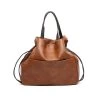 MISAKO Femme Sac à Main Camel