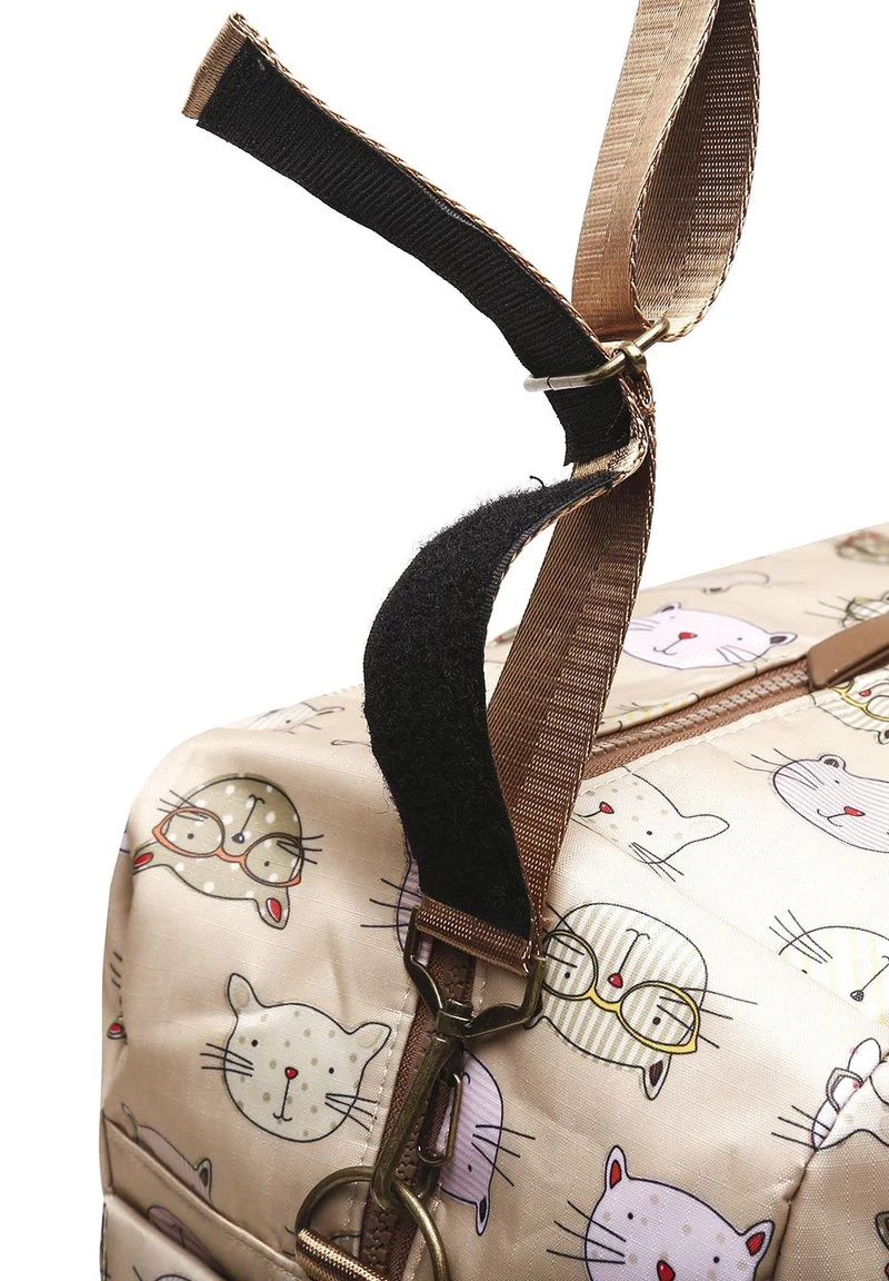 MISAKO ESMELI Sac Week End Beige Unisex 4 MISAKO ESMELI Sac Week End Beige Unisex – Image 4