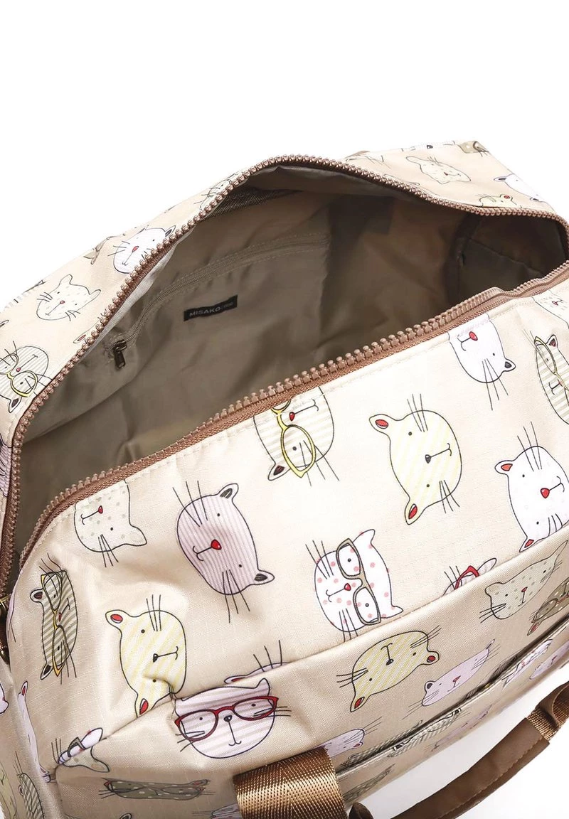 MISAKO ESMELI Sac Week End Beige Unisex 5 MISAKO ESMELI Sac Week End Beige Unisex – Image 5