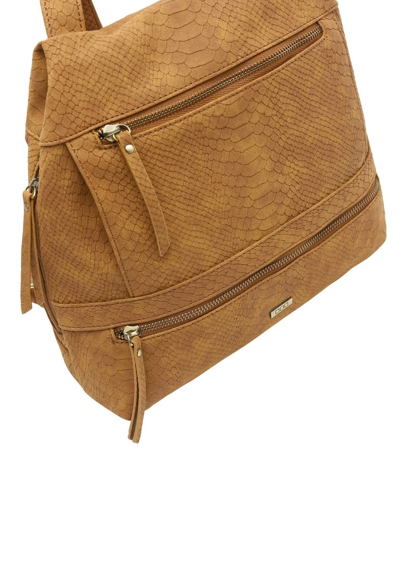 MISAKO Femme ROLLA Sac à Dos Camel 5 MISAKO Femme ROLLA Sac à Dos Camel – Image 5
