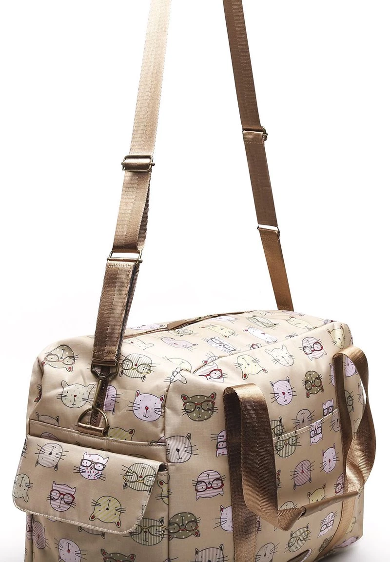 MISAKO ESMELI Sac Week End Beige Unisex 3 MISAKO ESMELI Sac Week End Beige Unisex – Image 3