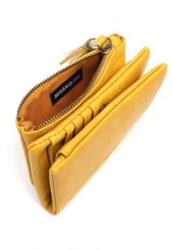 MISAKO ANTAS Portefeuille Mustardyellow Femme -Promos MISAKO Boutique 91fe350e741f4f7fab8fa98a5622621b