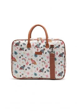 MISAKO Unisex POTI Sac Ordinateur Beige