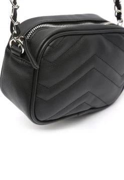 MISAKO CAO Sac Bandoulière Black Femme -Promos MISAKO Boutique 9bef98bac2ff4ab29cf3931386325406