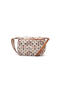 MISAKO Femme Sac Bandoulière Beige