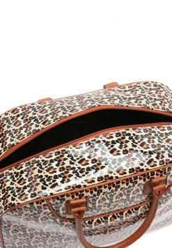 MISAKO LEOPARDINI Sac Week End Brown Unisex -Promos MISAKO Boutique a6c5abaecfd04ac98b96903cb6d742a7