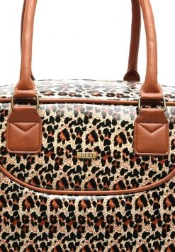 MISAKO LEOPARDINI Sac Week End Brown Unisex -Promos MISAKO Boutique b5dc5c89c30a4c449a044e2bf7f859c0