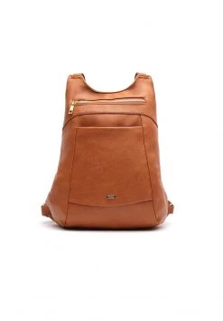 MISAKO Femme ELENI Sac à Dos Light Brown