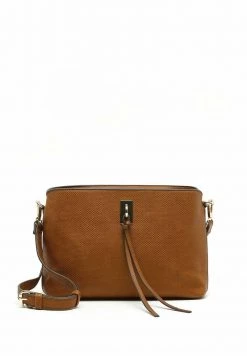 MISAKO ENGRI MONEY POCKET Sac Bandoulière Camel Femme