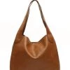 MISAKO Femme Sac à Main Camel