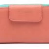 MISAKO Femme SLO BIG Portefeuille Pink, Light Blue