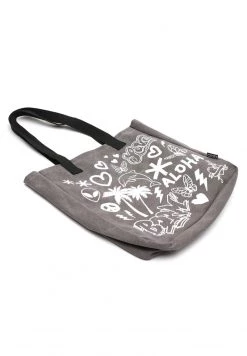 MISAKO GRAFFITI POP Cabas Grey Femme -Promos MISAKO Boutique c03e54b4363d4add985cc07a014e9e04