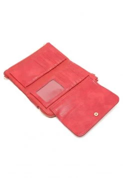 MISAKO Femme DOUBLE Portefeuille Red -Promos MISAKO Boutique c904f59408cc4dc4990adfac6eaed0f9