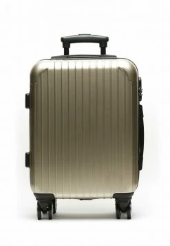 MISAKO Valise à Roulettes Gold Coloured Unisex