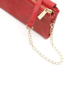 MISAKO Femme DOUBLE Portefeuille Red -Promos MISAKO Boutique db0aa50300c14f46b3763c180a8c9388