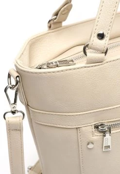 MISAKO Femme CREMI Sac à Main Beige -Promos MISAKO Boutique eb41d41800a047d0be9f7bd0db10791b